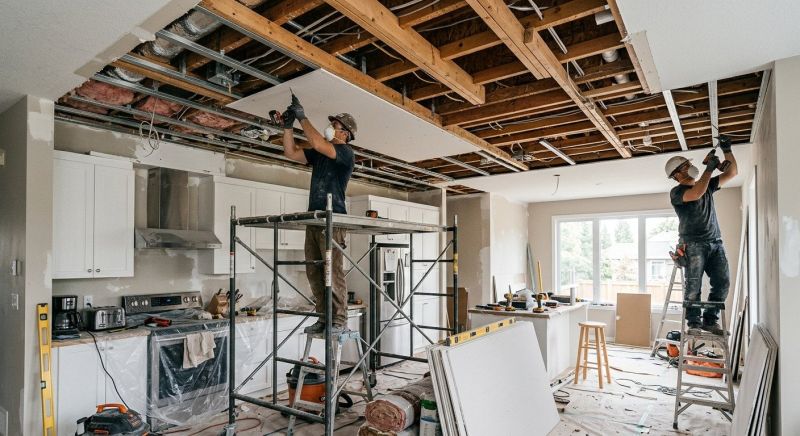 Kitchen Ceiling Remodeling in Alpharetta, GA